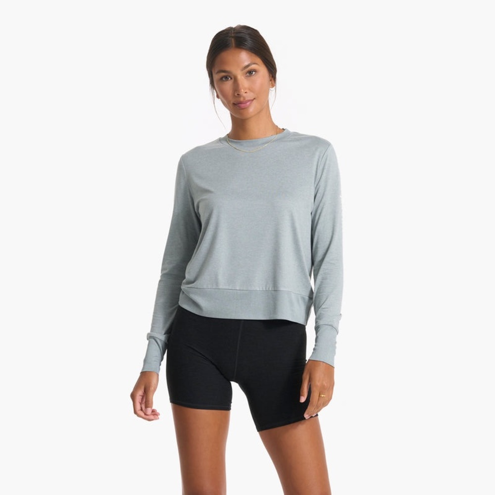 Vuori Daydream Crew in Sold Out Stormy Heather XS